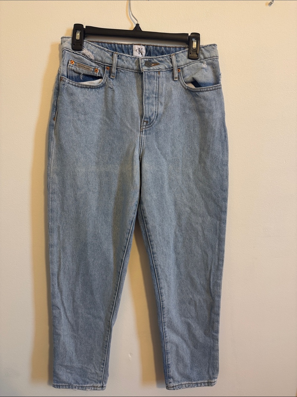 Calvin Klein Light Wash Boyfriend Jeans